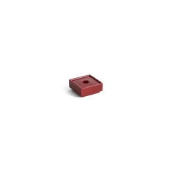 - Lysestage - Mattone Candleholder - Small - Red*Hay New