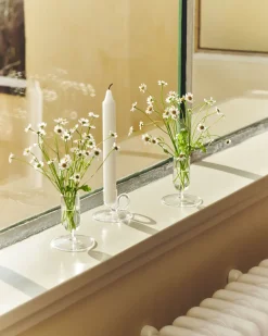 - Lysestage - Tiny - Straight - Grå - Højde 7,7 cm*Hay Hot