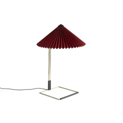 - Matin bordlampe - Oxide red skærm (large)^Hay Outlet