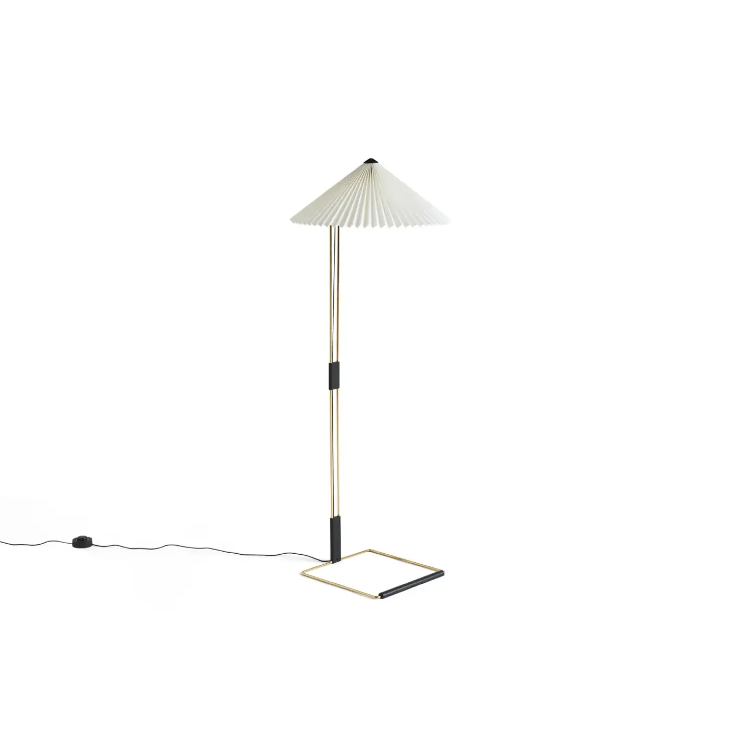 - Matin gulvlampe - med hvid skærm^Hay Sale