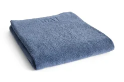 - Mono Bath Sheet (Organic) - W100 x L150 - Steel Blue - Steel blue - 669^Hay Hot