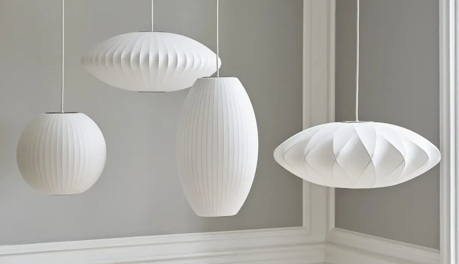 - Nelson Ball Bubble pendant (large Ø68 cm) - off white*Hay Online