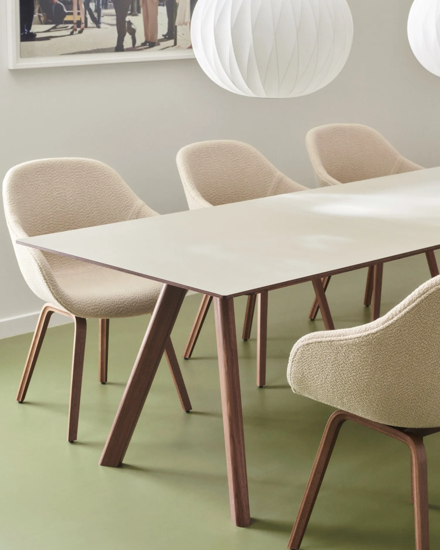 - NELSON Ball Crisscross Bubble Pendant - Medium - off white^Hay Clearance