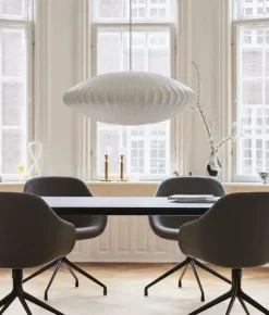 - Nelson Saucer Bubble Pendant - X-Large - off white*Hay