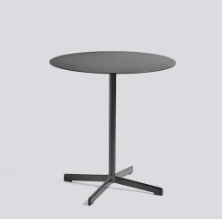 - NEU TABLE / ROUND ANTHRACITE - Ø70 cm*Hay Best