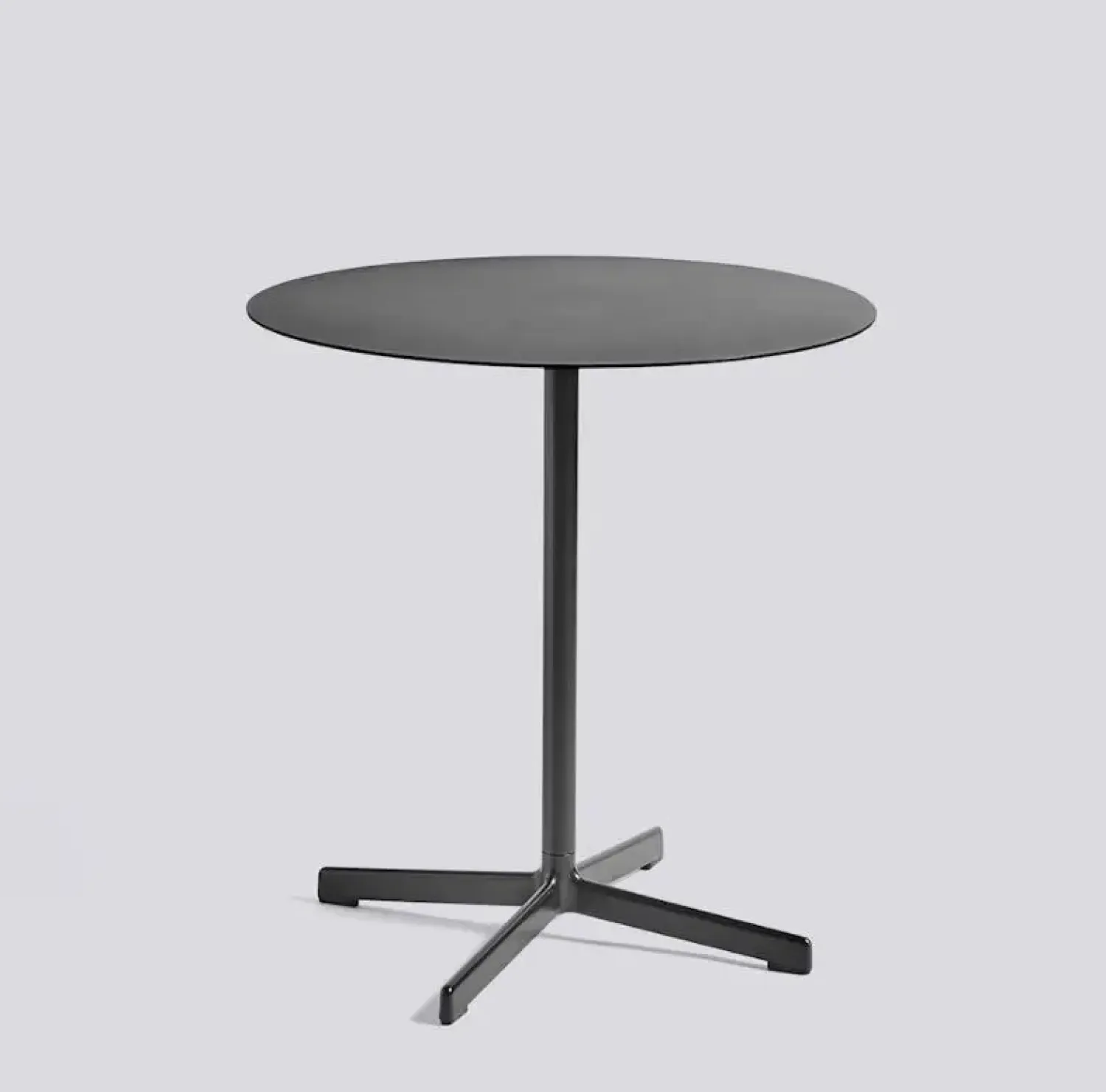 - NEU TABLE / ROUND ANTHRACITE - Ø70 cm*Hay Best