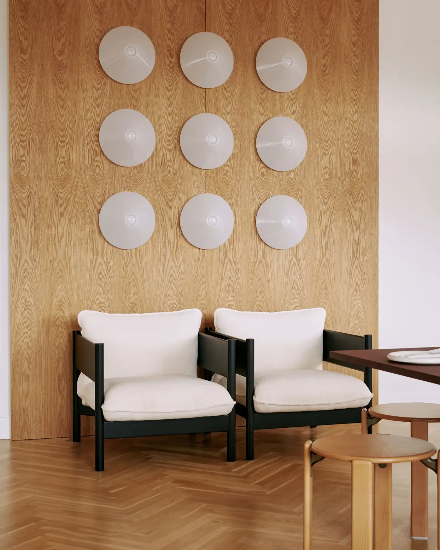 - Ono Flush Mount Lamp-200 - White Opal*Hay Outlet