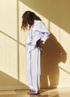 - Outline Pyjama - Bukser - Str. S/M - Lavender^Hay Online