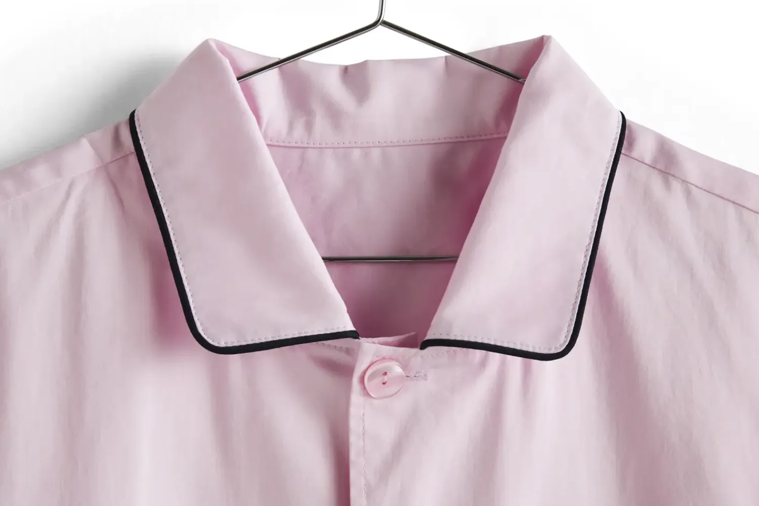 - Outline Pyjama - Kortærmet Skjorte - M/L - Soft Pink^Hay Best