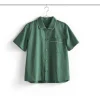 - Outline Pyjama - Kortærmet Shirt - S/M - Emerald Green^Hay Best