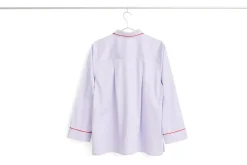 - Outline Pyjama - Langærmet Shirt - S/M - Lavendel*Hay Outlet