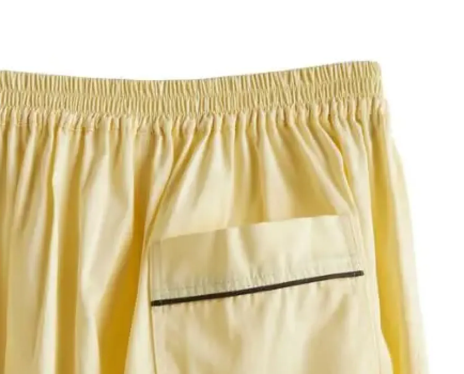 - Outline Pyjama - Shorts - M/L - Soft Yellow*Hay New