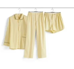 - Outline Pyjama - Shorts - S/M - Soft Yellow^Hay Clearance