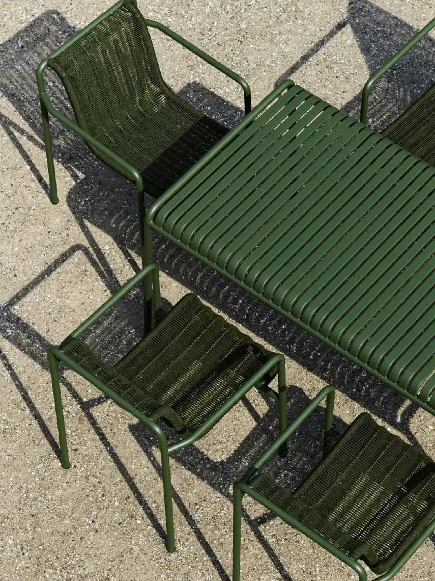 - Palissade Cord Dining Armchair - Olive*Hay Discount