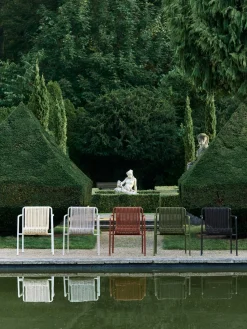 - Palissade Cord Dining Armchair - Iron red - Rød havestol^Hay Sale