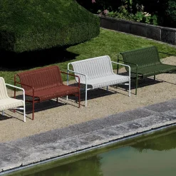 - Palissade Cord Lounge Sofa - Iron red - Rød*Hay