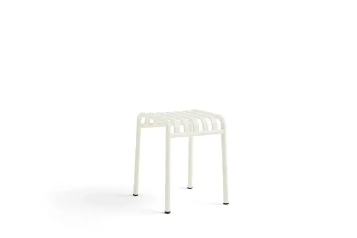 - Palissade haveskammel - Stool - Cream white - hvid*Hay Best
