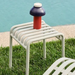 - Palissade haveskammel - Stool - Cream white - hvid*Hay Best