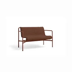 - Palissade hynde til Dining Bench - Rød, PALISSADE DINING BENCH QUILTED CUSHION iron red^Hay Outlet