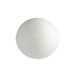 - Paper Shade - Lampeskærm/Rispapir - Ø80 - Hvid^Hay Best