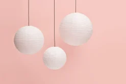 - Paper Shade - Lampeskærm/Rispapir - Ø50 cm - Hvid^Hay Discount