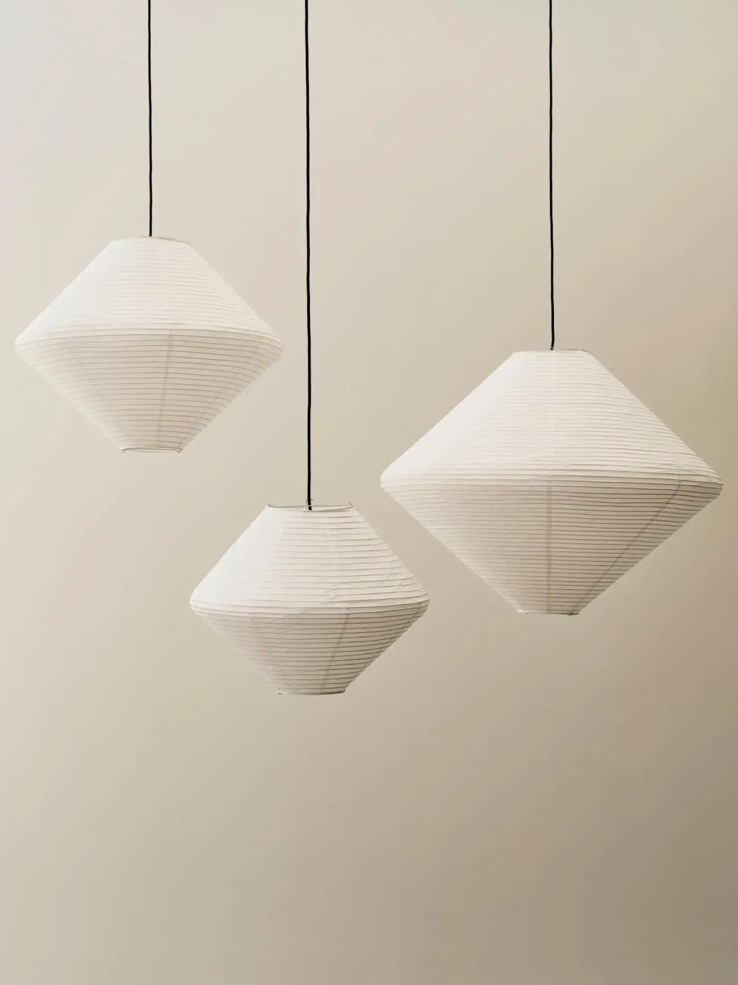 - Paper Shade Diamond - Classic white - Ø50 cm*Hay Online