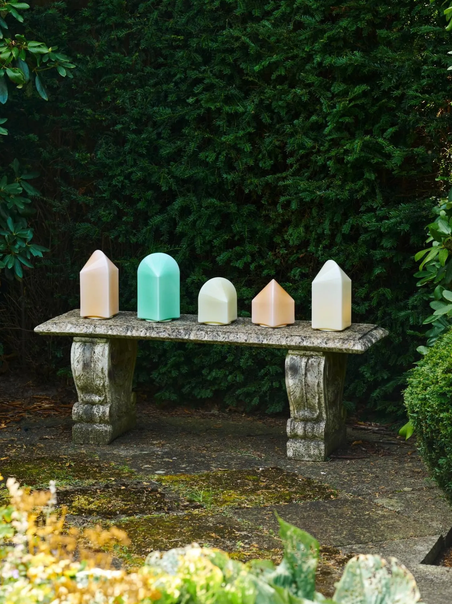 - Parade Portable Lamp - Seafoam green - 24 cm^Hay Hot