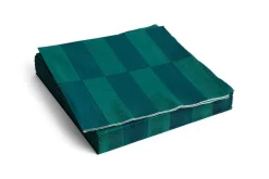 - Pattern Napkins - Green and dark green - Dinner*Hay Discount