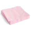 - Pattern Napkins - Light pink and rose - Lunch^Hay Hot