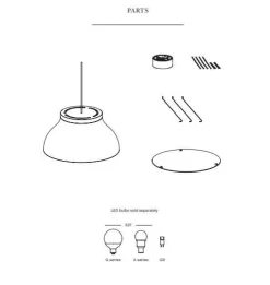 - PC Pendant - small - sort*Hay Clearance