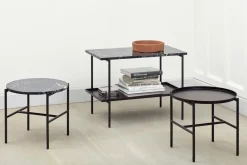 - Rebar side table, soft sort - soft black^Hay Online