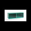 - Reol til Væg med Glaslåger - Colour Cabinet - Mint - Medium, B120 X D39 X H39 cm*Hay Clearance