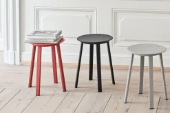 - Revolver skammel/taburet, rød*Hay Sale