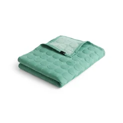 - Sengetæppe - Mega Dot - Organic - Sea Green - 195x245 cm*Hay Online