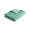 - Sengetæppe - Mega Dot - Organic - Sea Green - 260x260^Hay Outlet