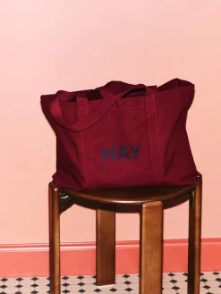 - Shopper Bag - Medium - Burgundy*Hay New