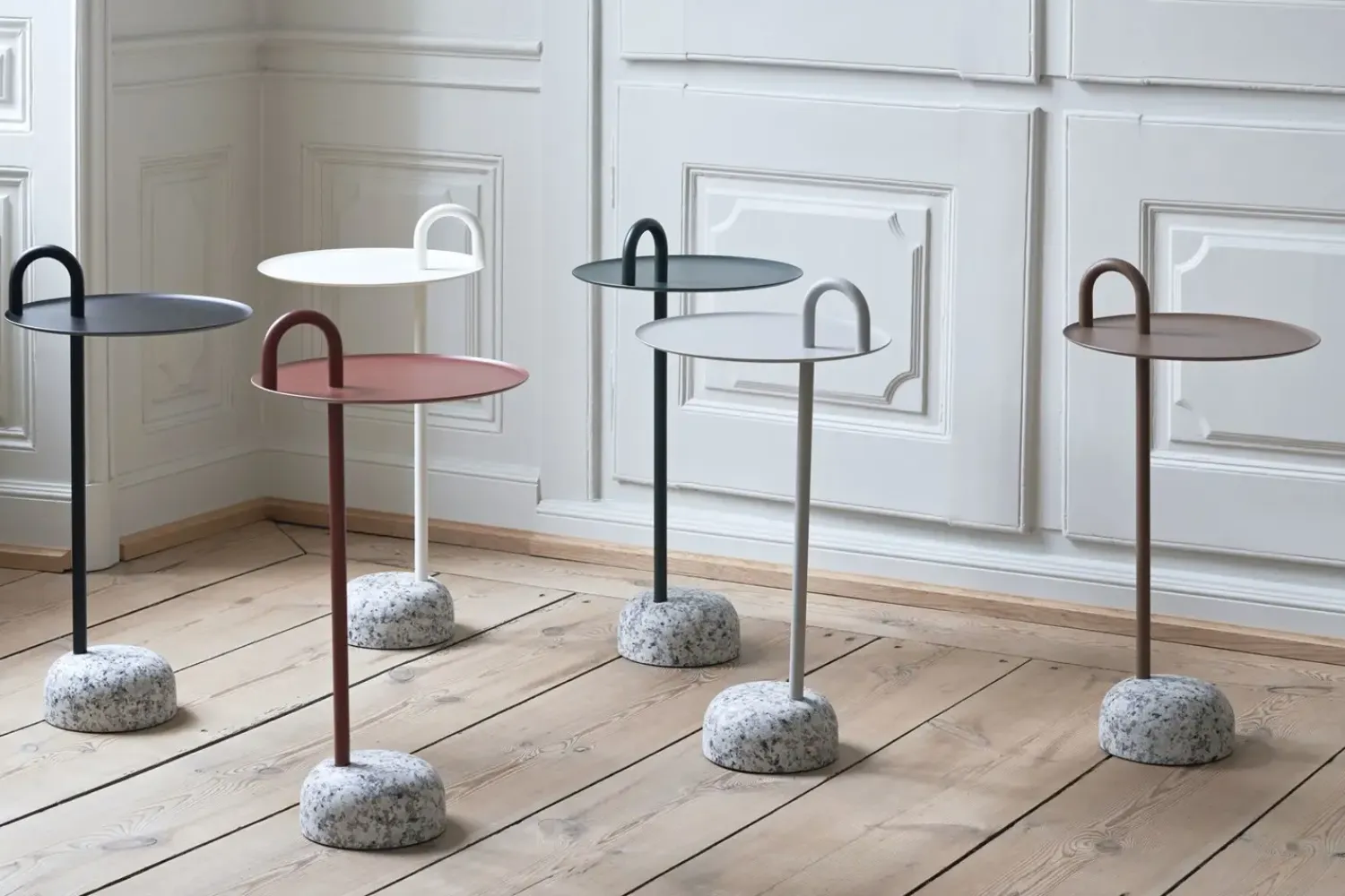 - Sidebord - Bowler - Sort*Hay