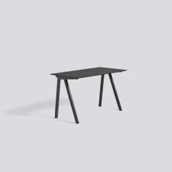 - Skrivebord - CPH90 - Sort linoleum - Ben i sort eg^Hay New