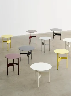 - Sofabord - Shim Coffee Table - Gul / Custard - Ø45 cm^Hay Hot