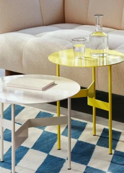 - Sofabord - Shim Coffee Table - Gul / Custard - Ø45 cm^Hay Hot