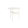 - Sofabord - Shim Coffee Table - Hvid/Eggshell - Ø54 cm^Hay Discount