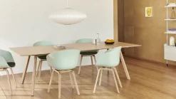 - Spisebordsstol - AAC 22 - About a Chair - Slate Blue 2.0 - Ben: eg/vandbaseret lak*Hay