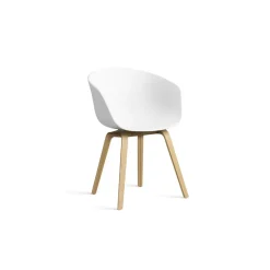 - Spisebordsstol - AAC 22 - About a Chair - Hvid 2.0 - Ben: eg/vandbaseret lak^Hay Clearance