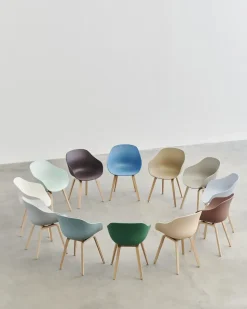 - Spisebordsstol - AAC 222 - About a Chair - Slate Blue 2.0 - Ben: eg/vandbaseret lak*Hay Online