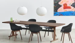 - Spisebordsstol - AAC 222 - About a Chair - Slate Blue 2.0 - Ben: eg/vandbaseret lak*Hay Online