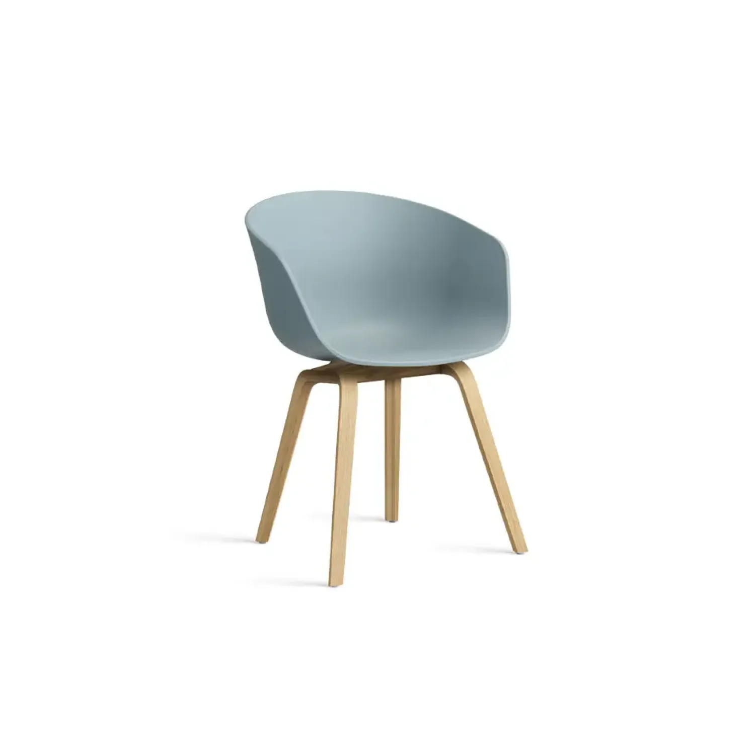 - Spisebordsstol - AAC 22 - About a Chair - Dusty Blue 2.0 - Ben: eg/vandbaseret lak^Hay Outlet