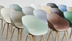 - Spisebordsstol - AAC 222 - About a Chair - Khaki 2.0 - Ben: eg/vandbaseret lak*Hay Hot