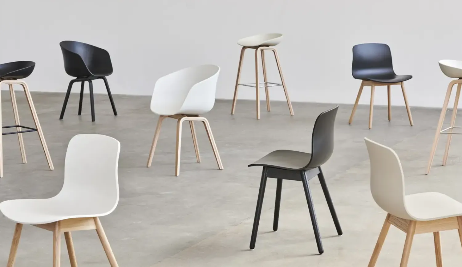 - Spisebordsstol - AAC 12 - About a chair - Fall Green 2.0 - Ben: eg/vandbaseret lak^Hay Sale