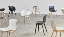 - Spisebordsstol - AAC 12 - About a chair - Dusty Blue 2.0 - Ben: eg/vandbaseret lak*Hay Online