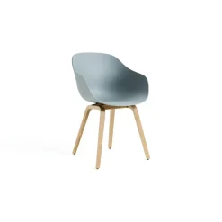 - Spisebordsstol - AAC 222 - About a Chair - Dusty Blue 2.0 - Ben: eg/vandbaseret lak*Hay Discount